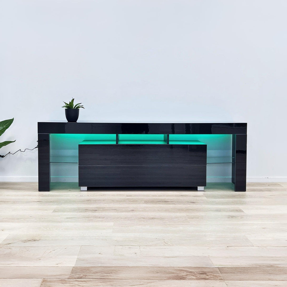 Dothan 1.6m Entertainment Unit - Black