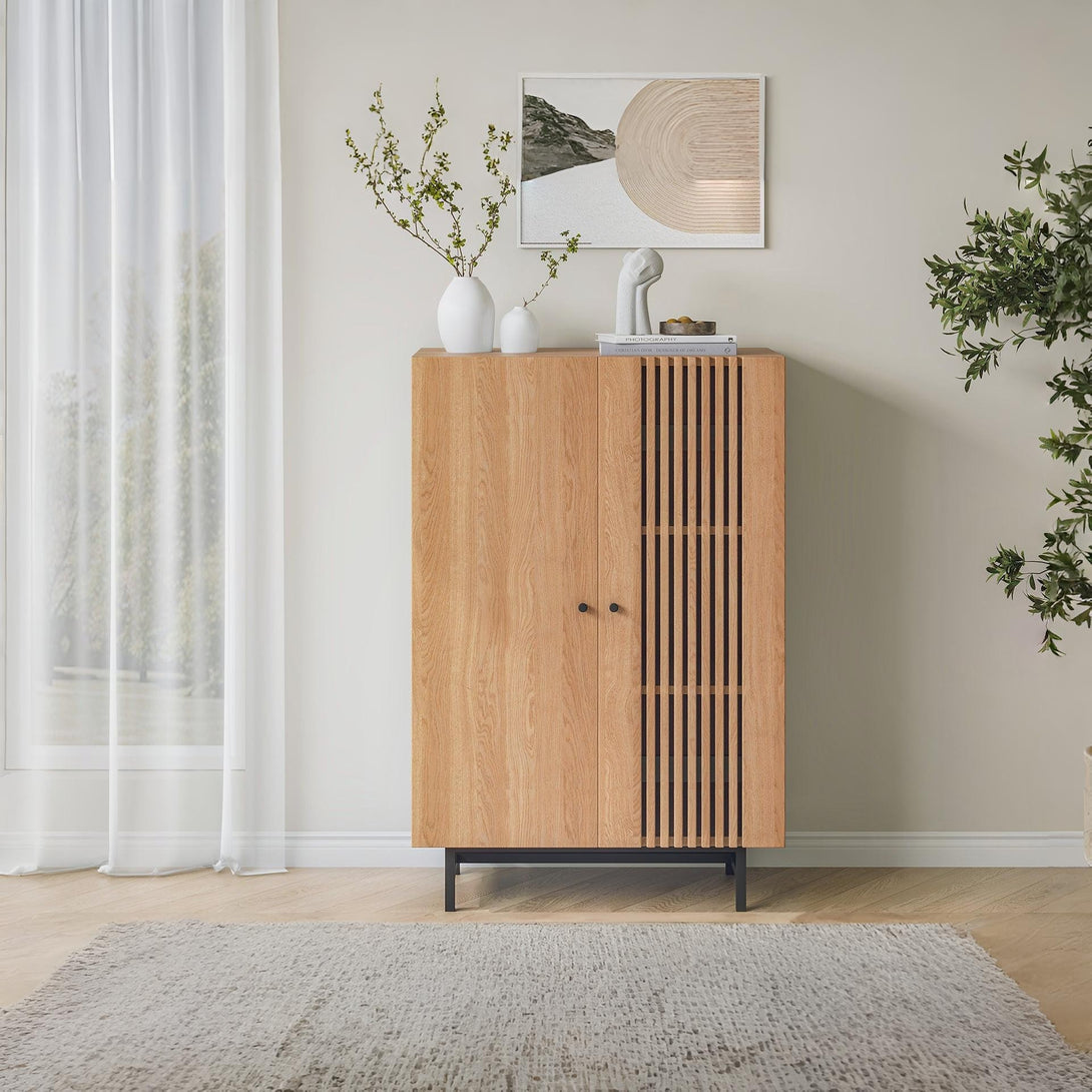 Tarkine 2 Door Cabinet - Oak