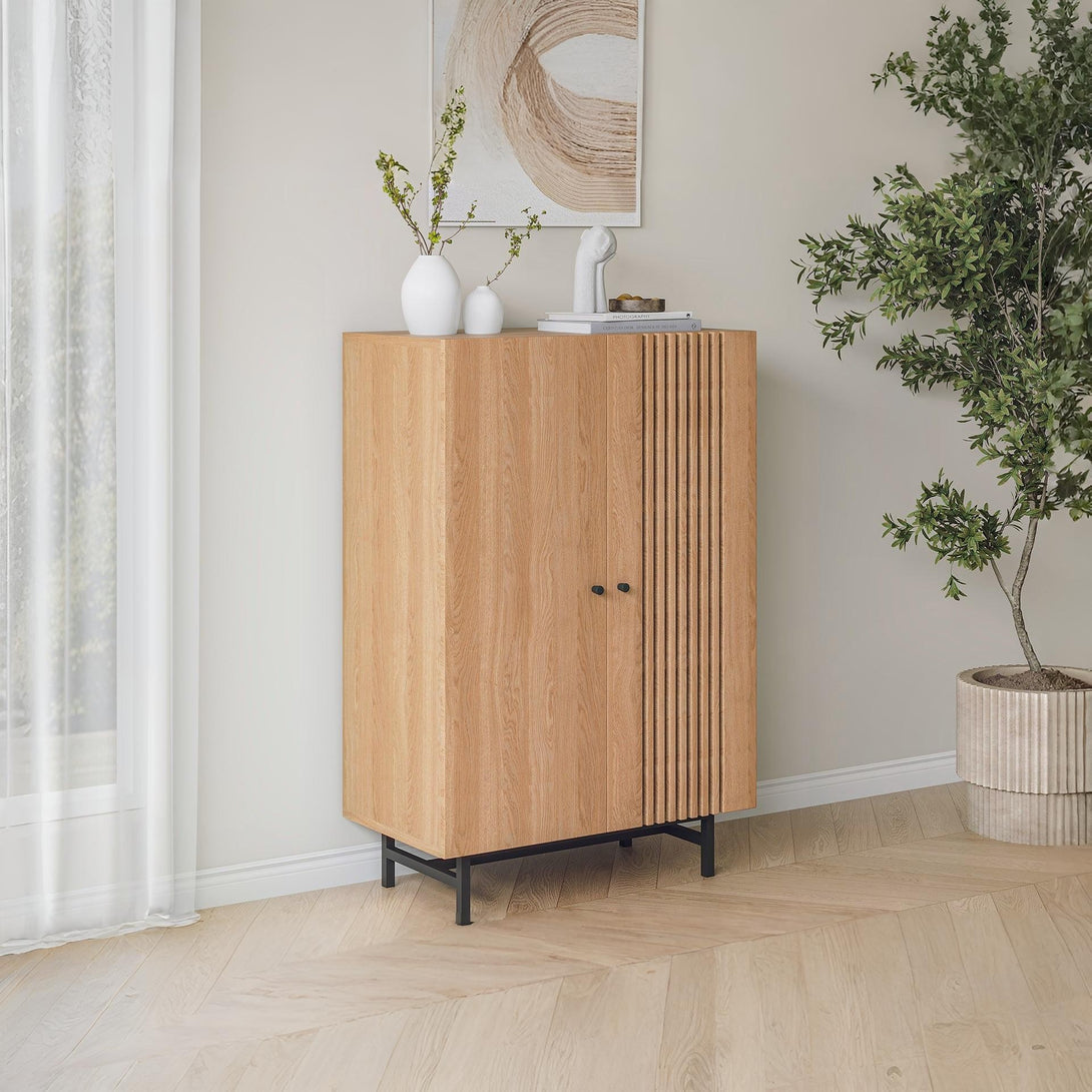 Tarkine 2 Door Cabinet - Oak