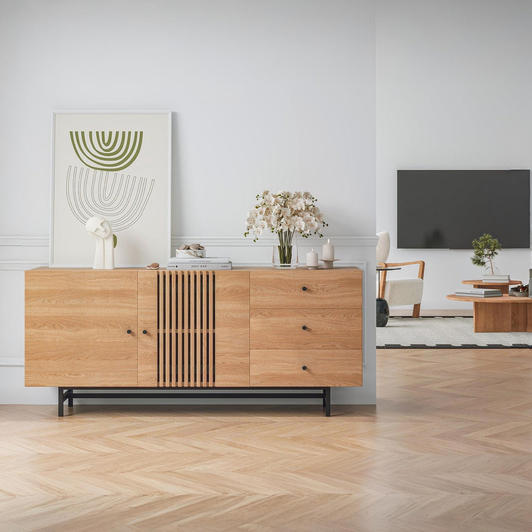 Tarkine 1.6m Sideboard Buffet Table - Oak