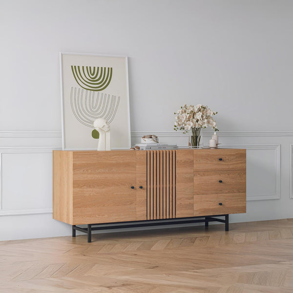 Tarkine 1.6m Sideboard Buffet Table - Oak