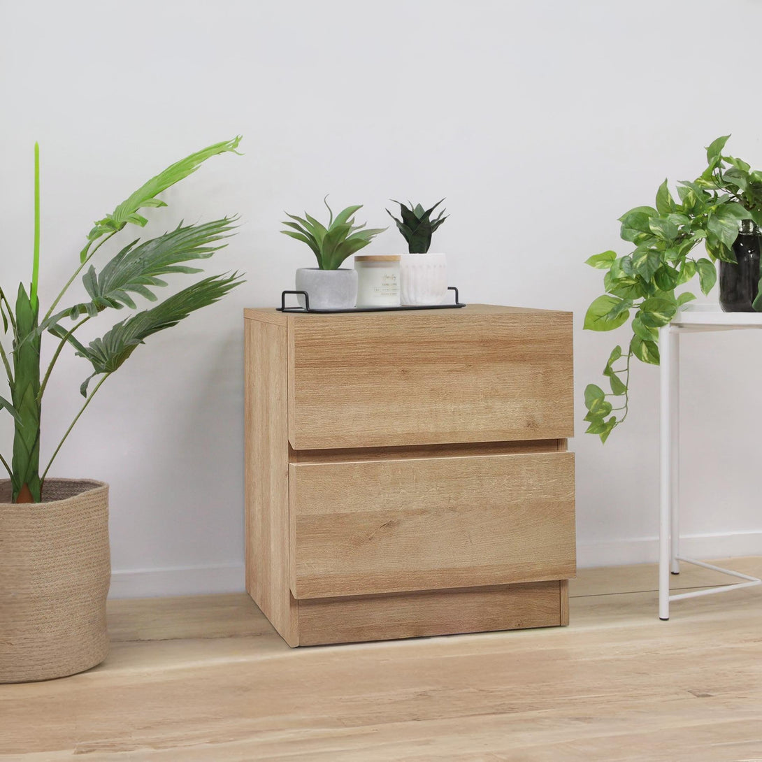Harris Bedside Table - Oak