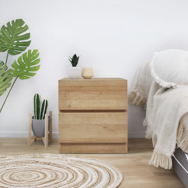 Harris Bedside Table - Oak