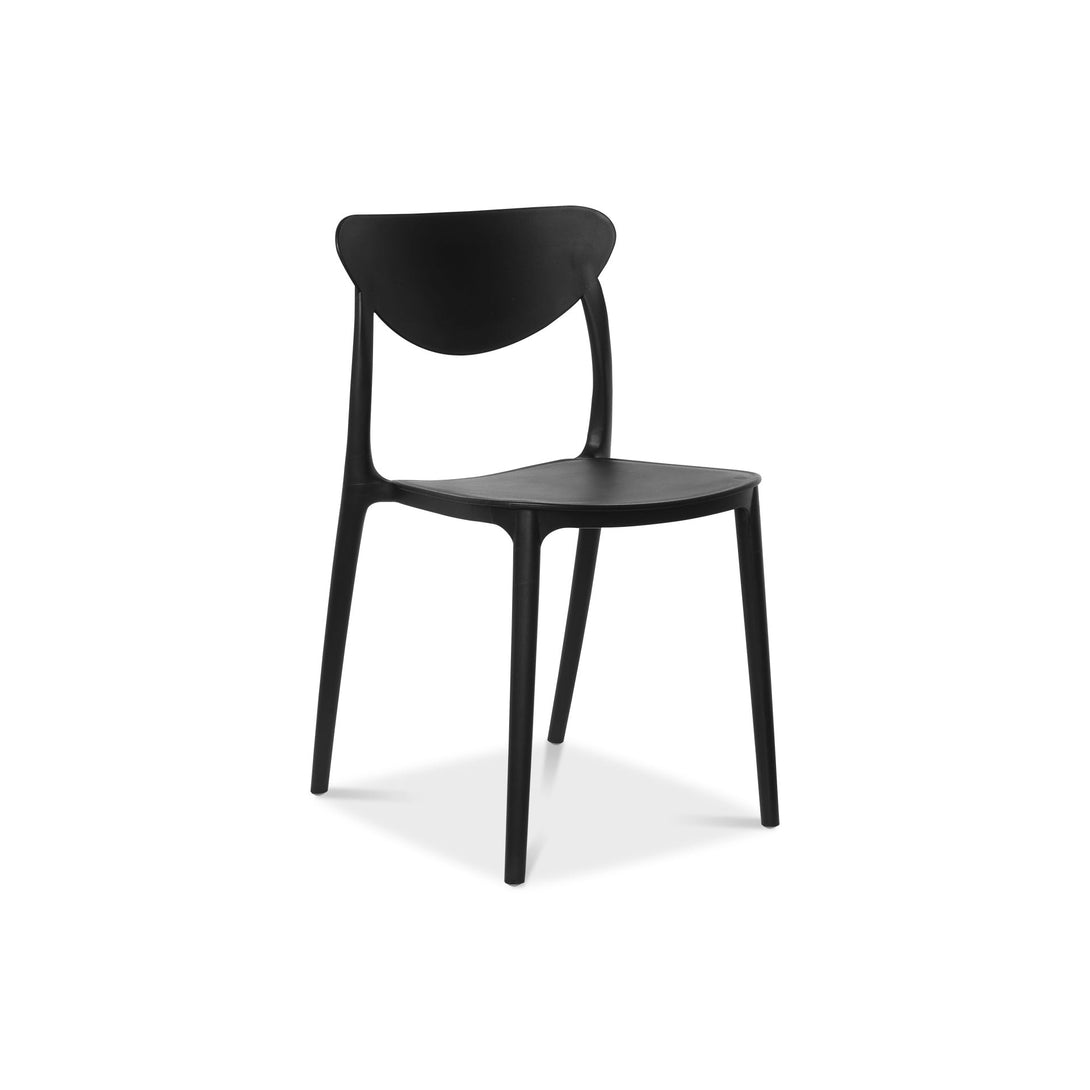 Gia Dining Chair - Set of 4 - Black
