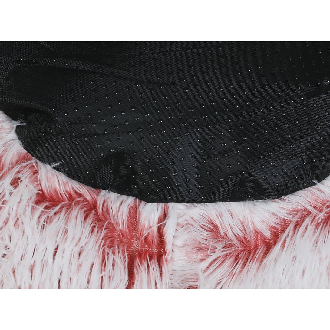 Soft Plush Cat Cave Bed - Pink