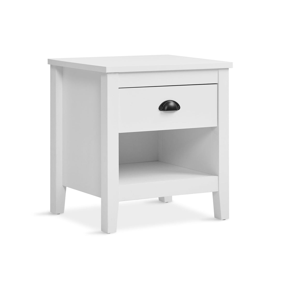 Congo Bedside Table - White