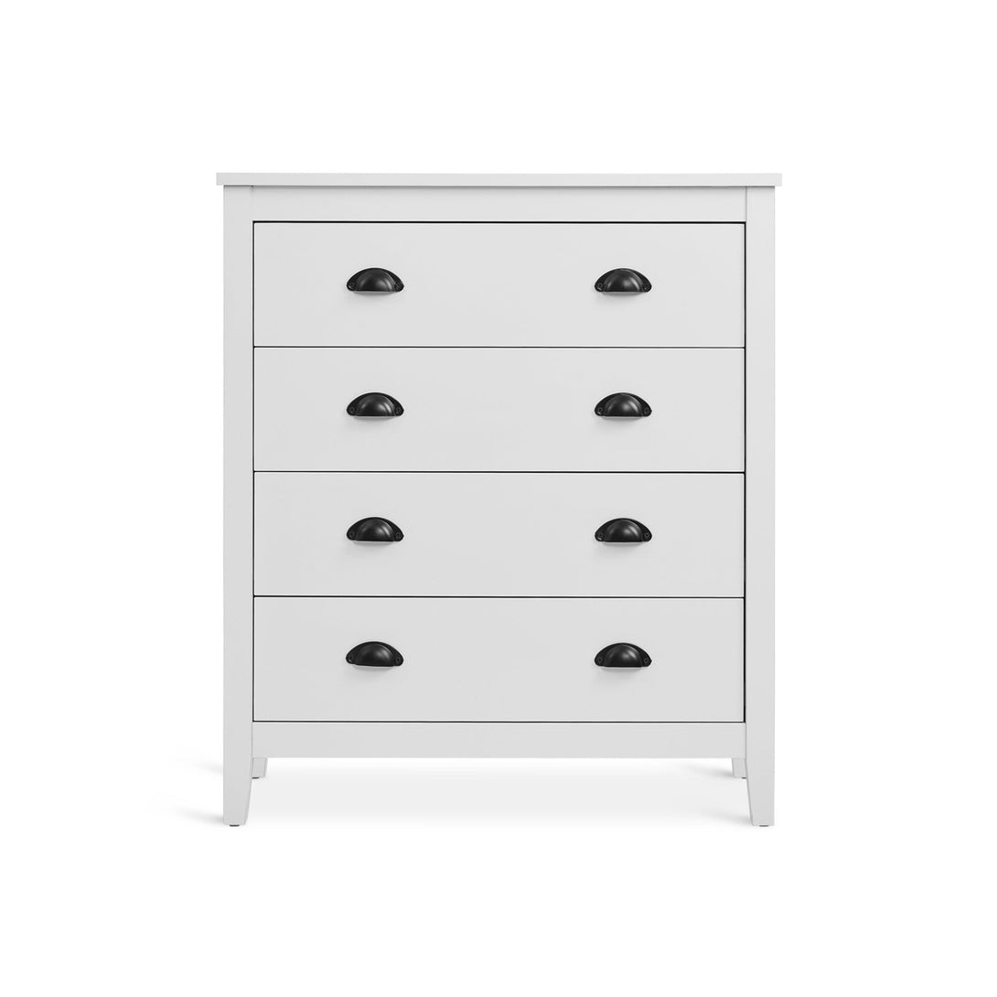 Congo 4 Drawers Tallboy - White