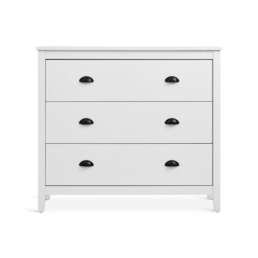 Congo 3 Drawers Tallboy - White