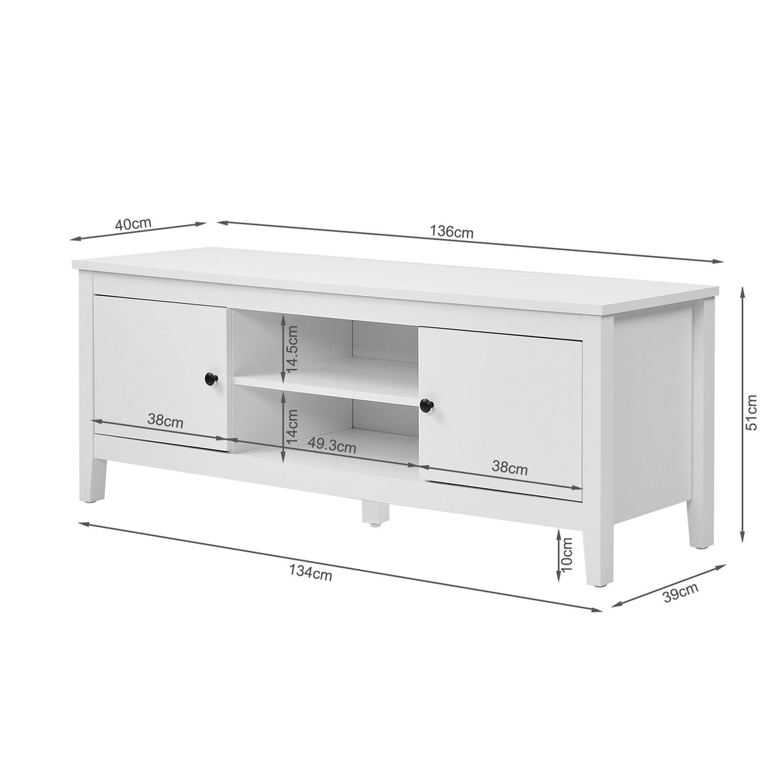 Congo 1.4m Entertainment Unit - White