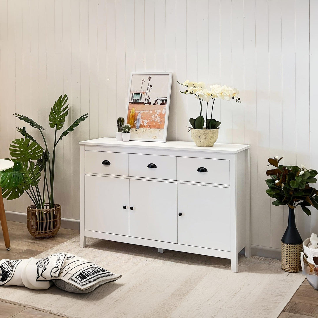 Congo Sideboard Buffet Table - White