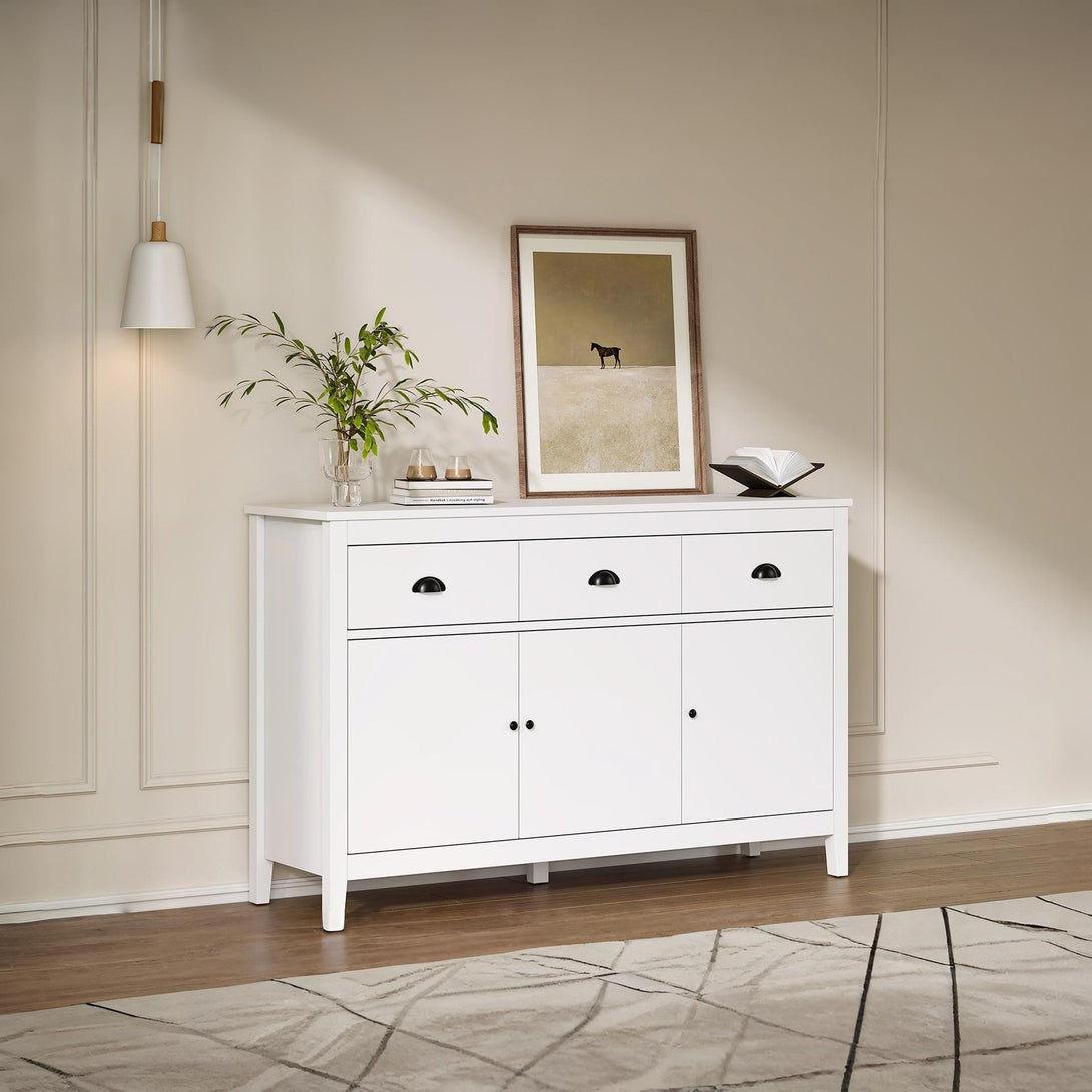 Congo Sideboard Buffet Table - White