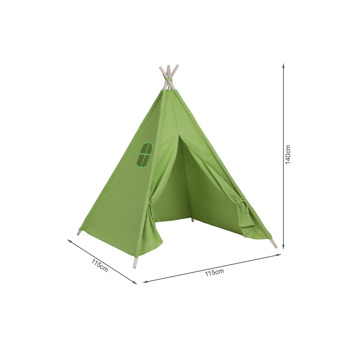 Leni Kids Teepee Kid Play Tent - Green