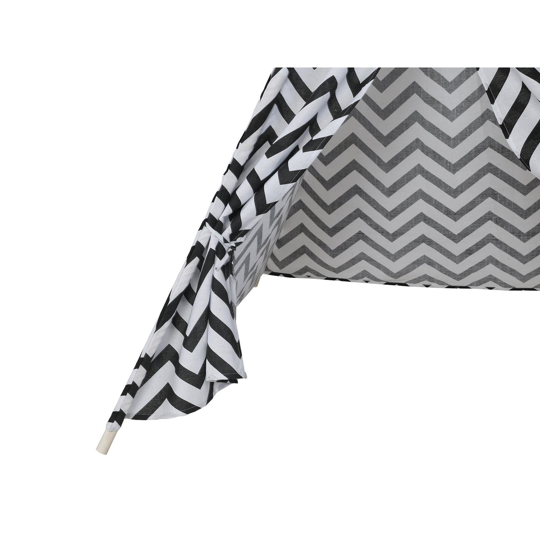 Leni Kids Teepee Kid Play Tent - Wavy Pattern