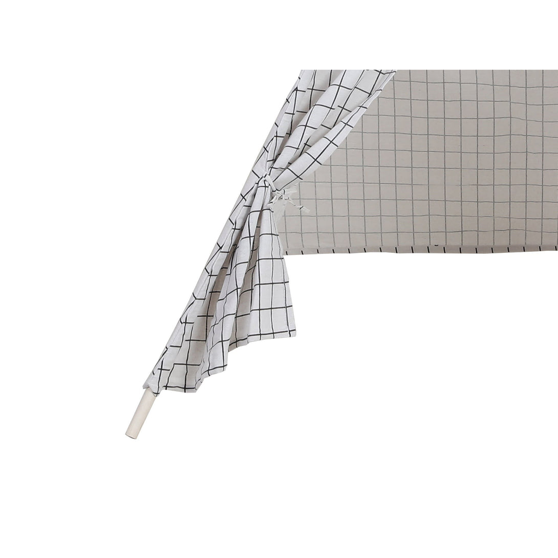 Leni Kids Teepee Kid Play Tent - Grids Pattern