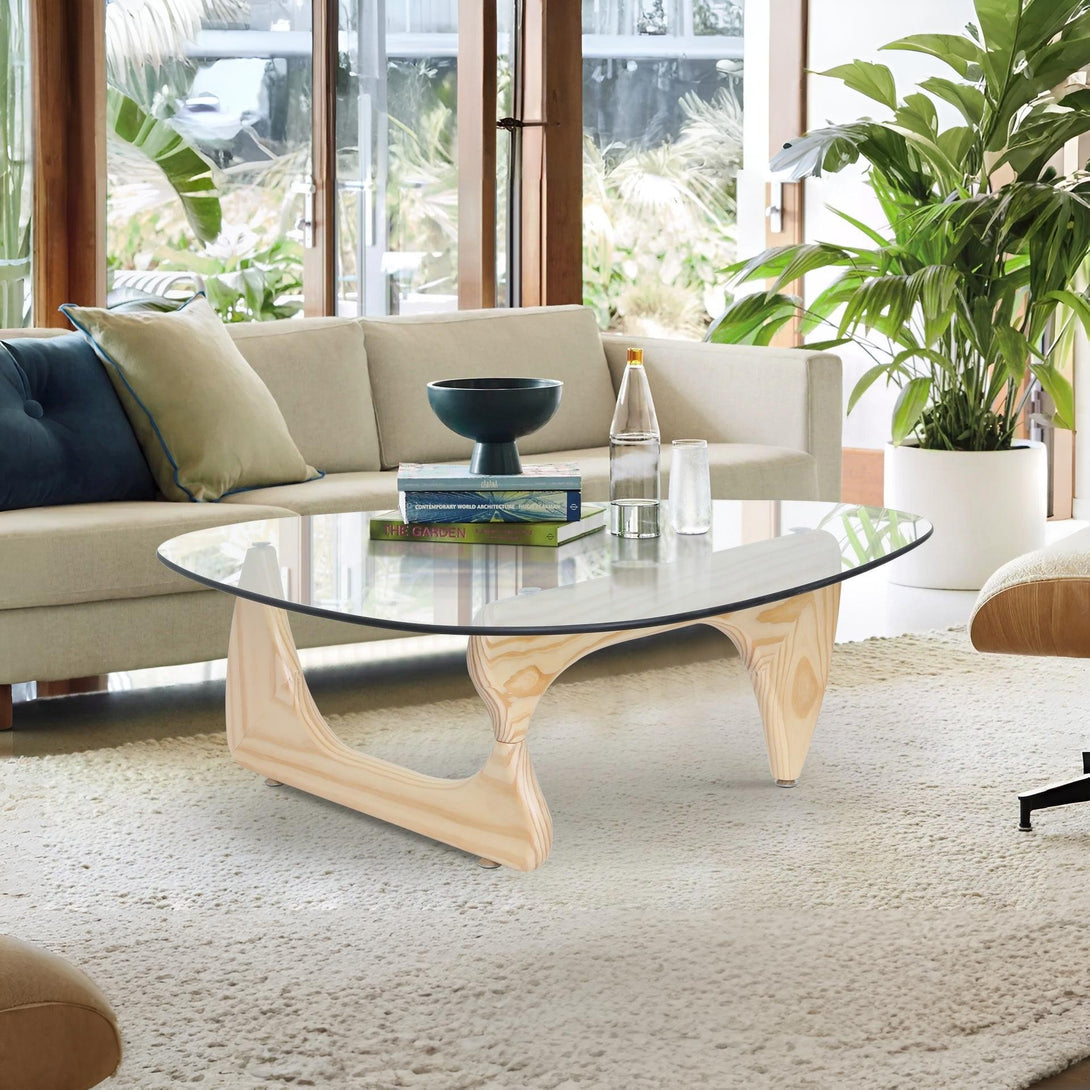 Galan Large Noguchi Coffee Table Replica - Natural