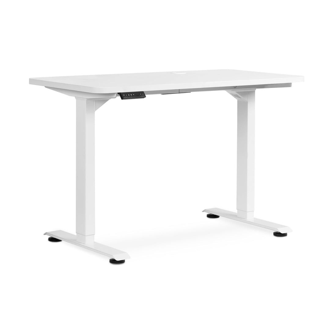 Bennie 120cm Dual Motor Electric Standing Desk - White