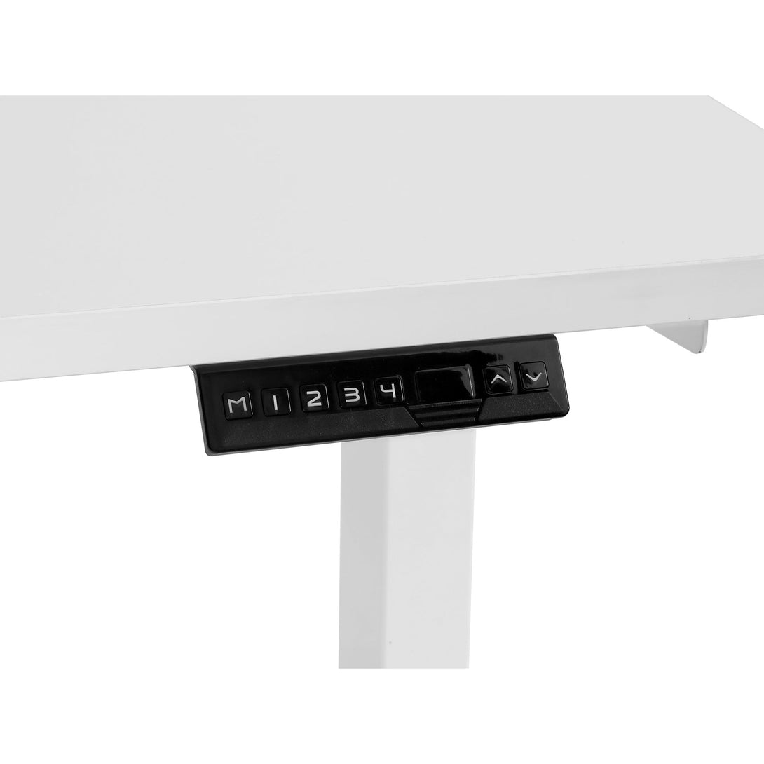 Bennie 120cm Dual Motor Electric Standing Desk - White