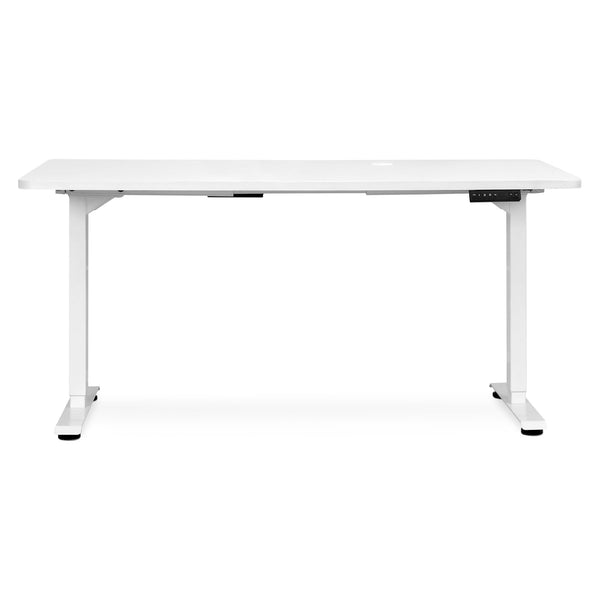 Bennie 160cm Dual Motor Electric Standing Desk - White