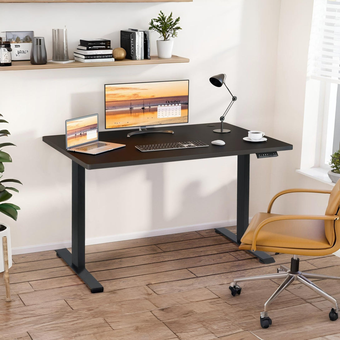 Bennie 140cm Dual Motor Electric Standing Desk - Black