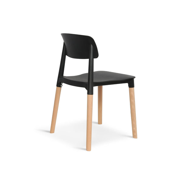 Fox Dining Chair - Set of 4 - Black