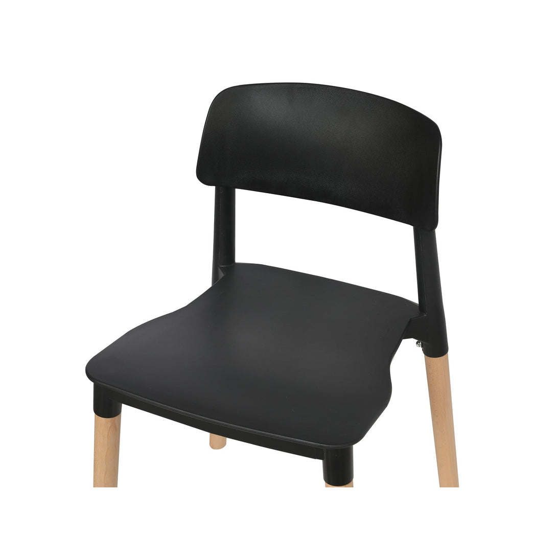 Fox Dining Chair - Set of 4 - Black