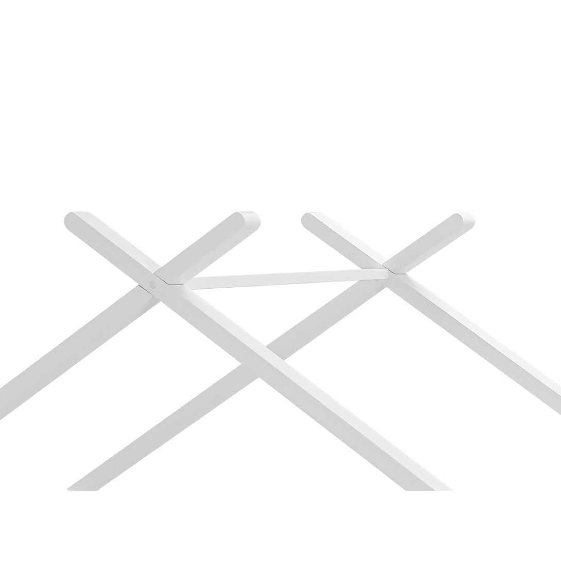 Minto Single Wooden House Bed Frame - White