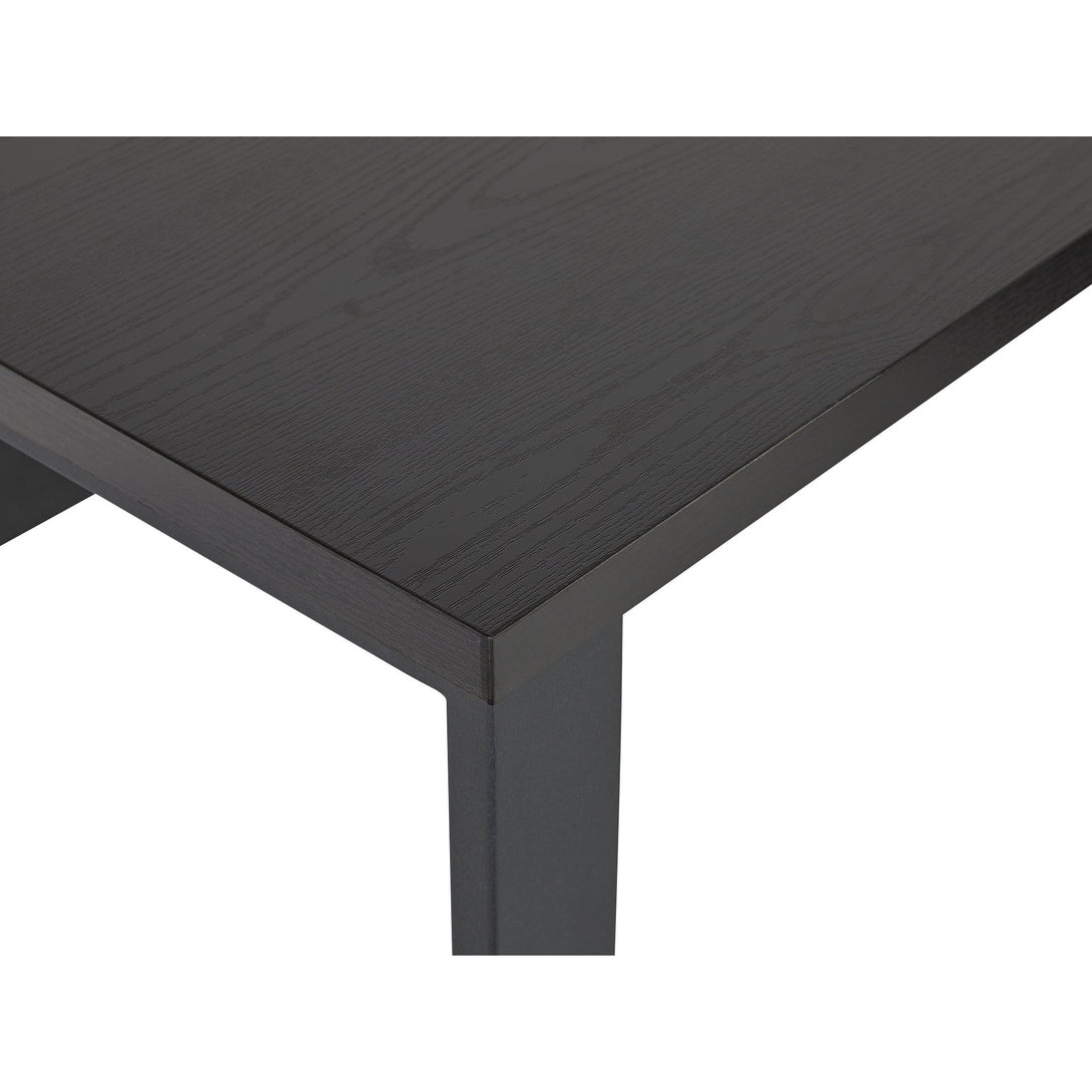 Nakia Computer Corner Desk - Black