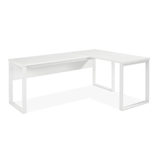 Nakia Computer Corner Desk - White