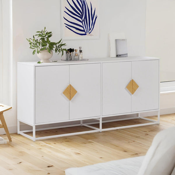 Alaska Sideboard Buffet Table - White