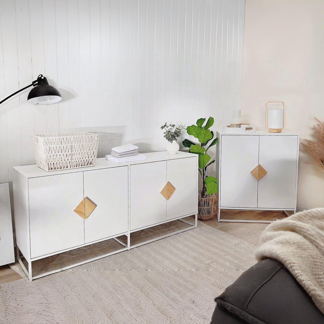 Alaska Sideboard Buffet Table - White