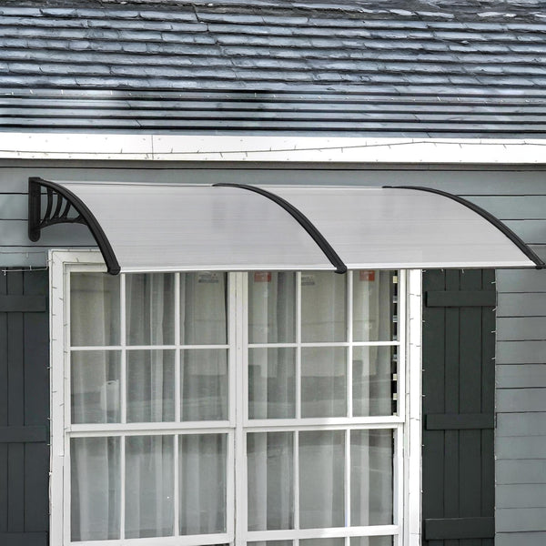 Toughout Canopy Awning Door Window Awning 2.4m x 0.8m