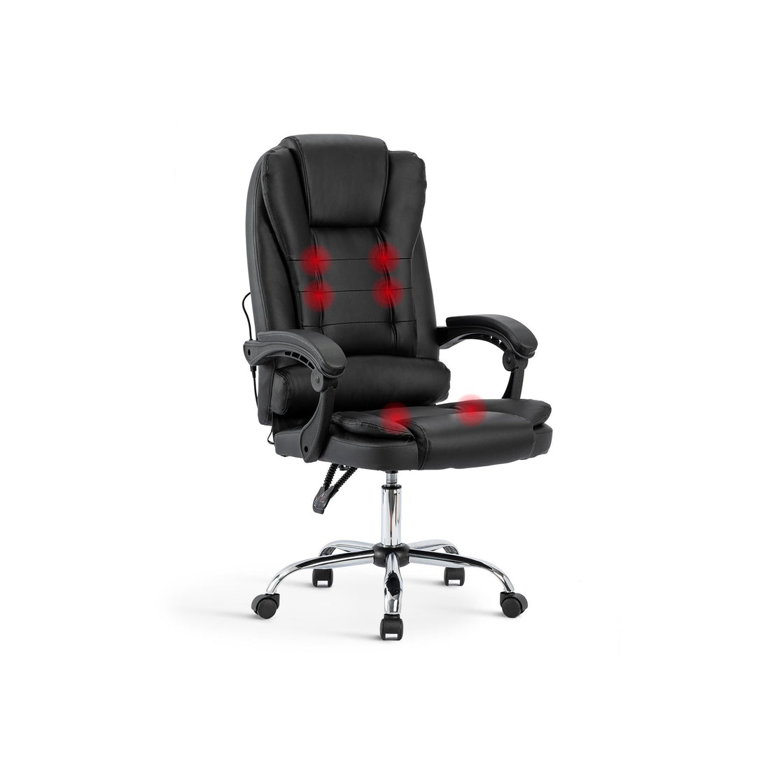 Carleen Massage Office Chair - Black