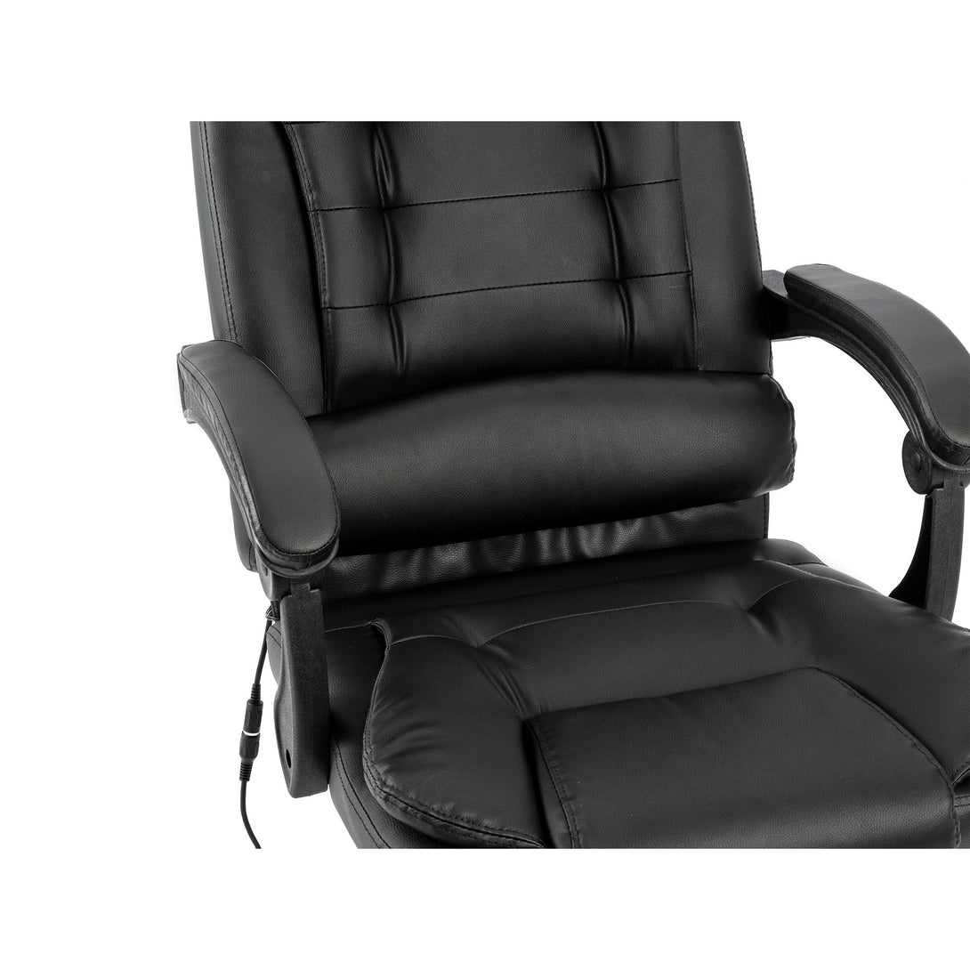 Carleen Massage Office Chair - Black