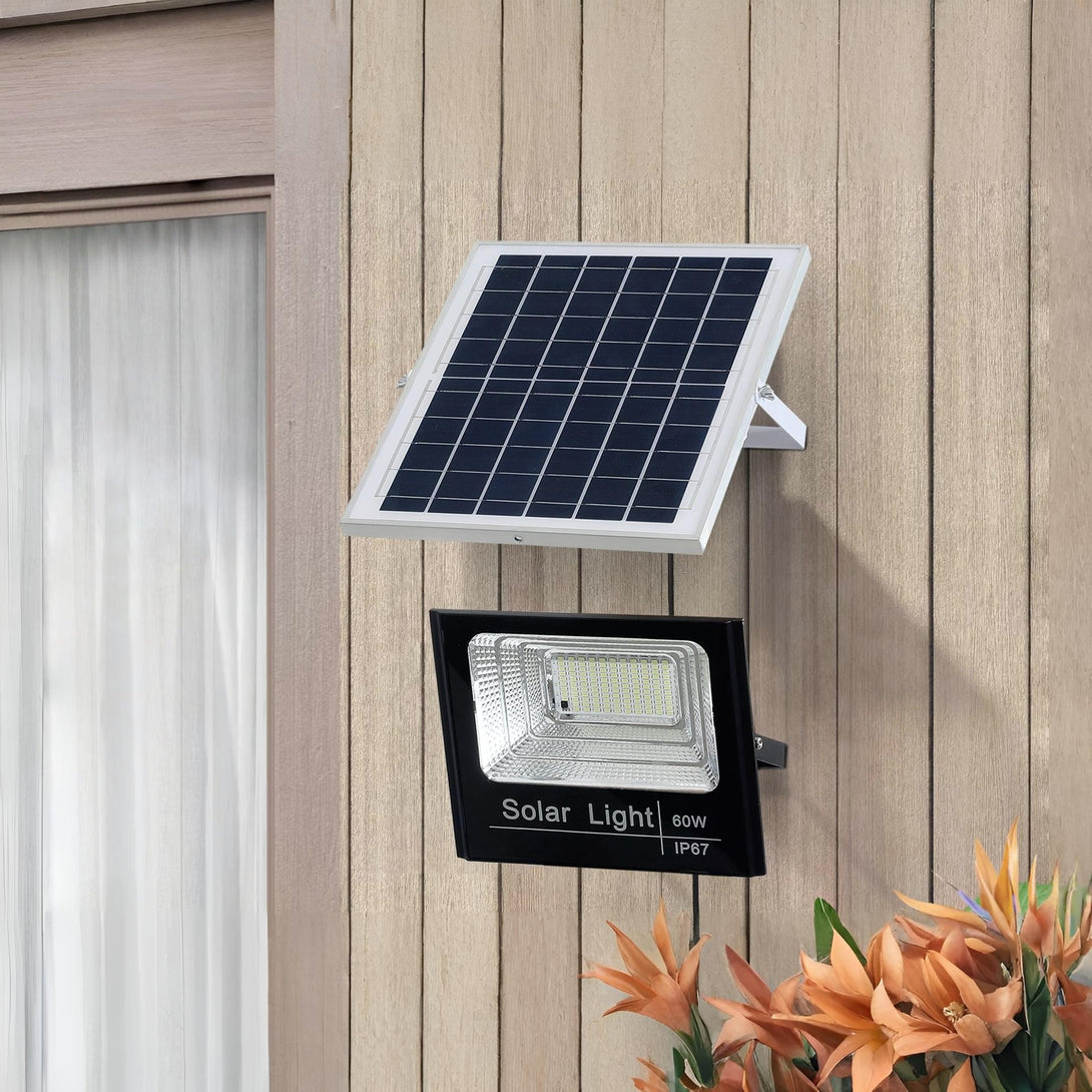 118 LED Solar Sensor Security Light with Remote Control