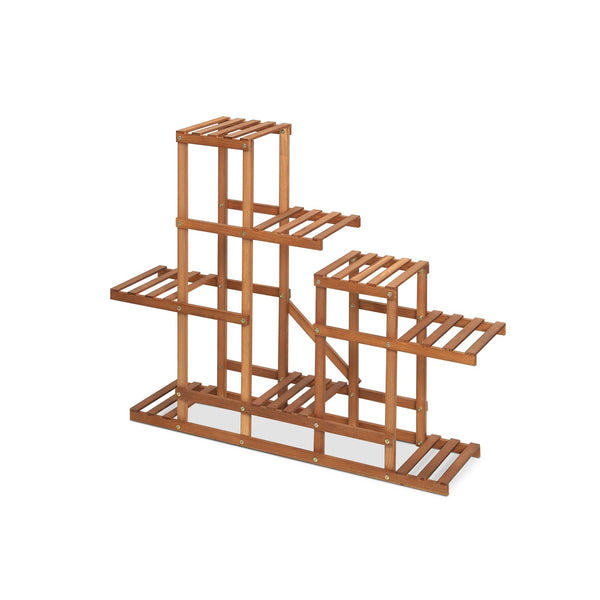 Potoo Solid Wood Plant Stand - Brown