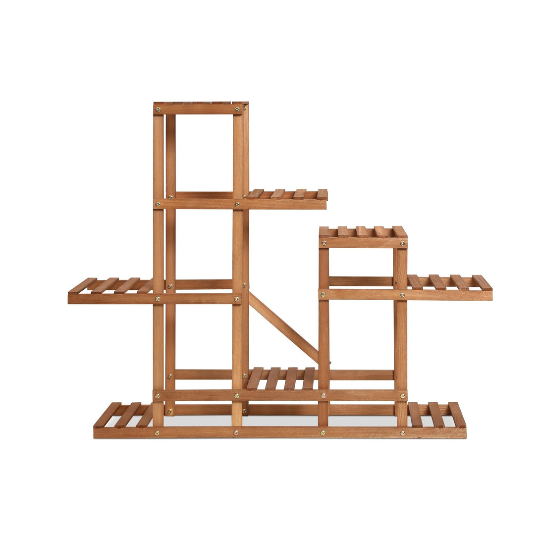 Potoo Solid Wood Plant Stand - Brown