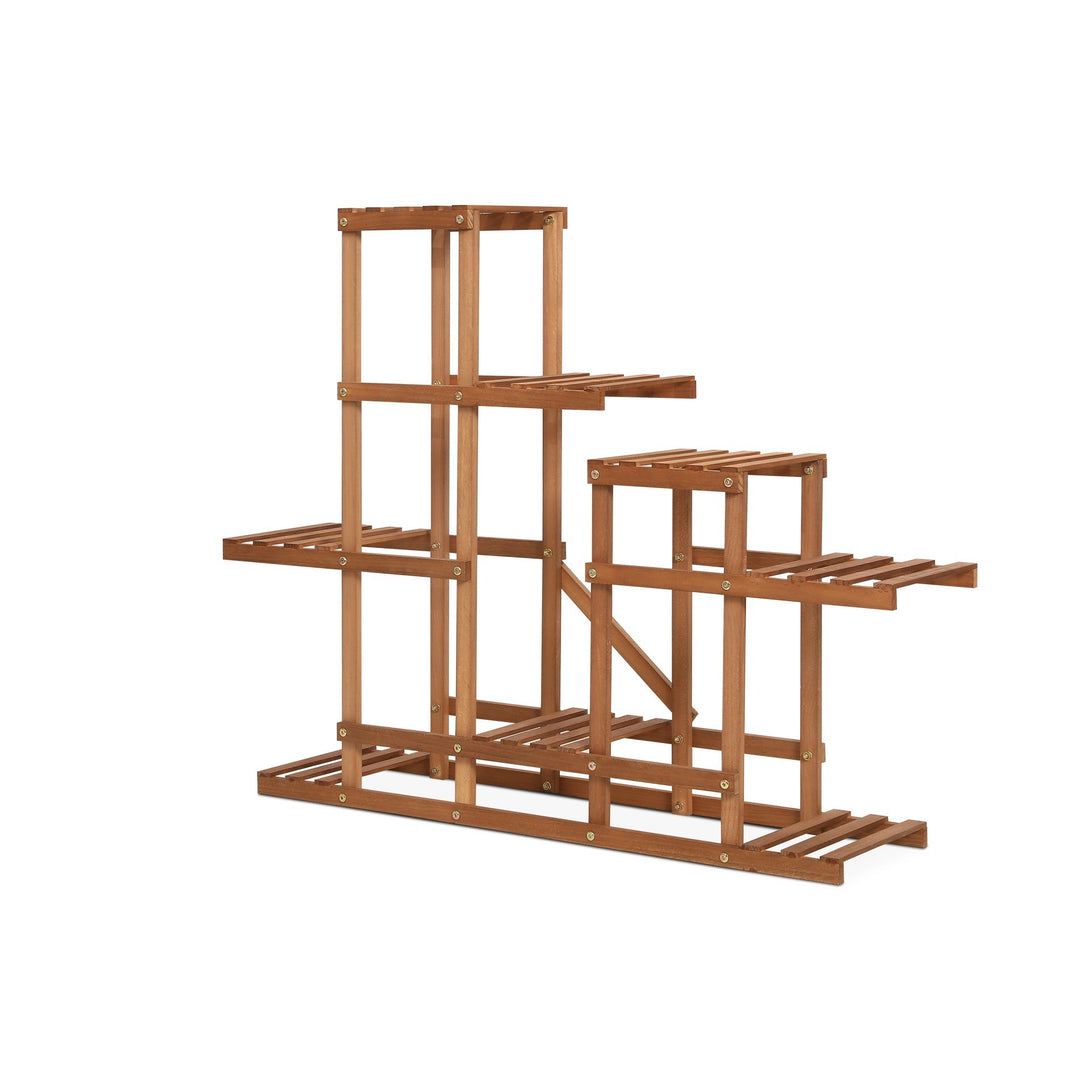 Potoo Solid Wood Plant Stand - Brown