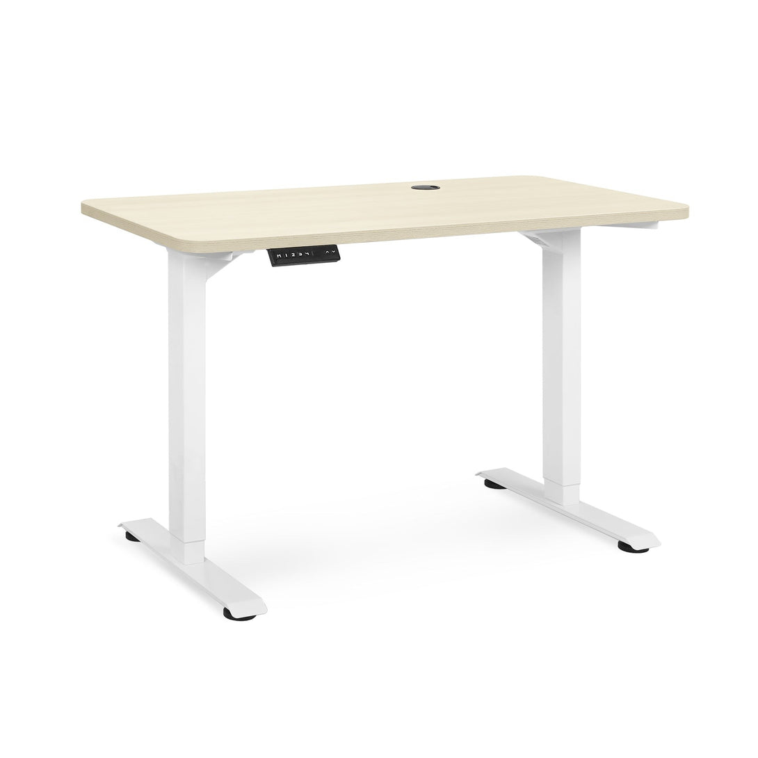 Bennie 120cm Dual Motor Electric Standing Desk - Beige