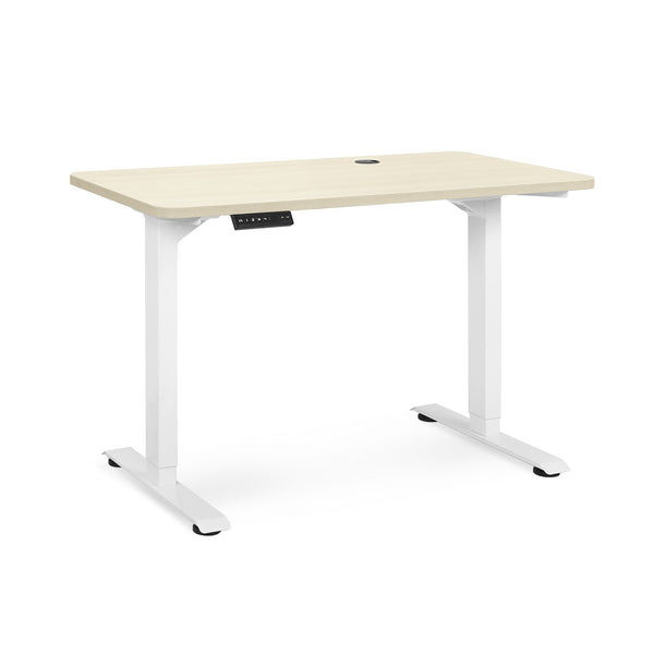 Bennie 120cm Dual Motor Electric Standing Desk - Beige