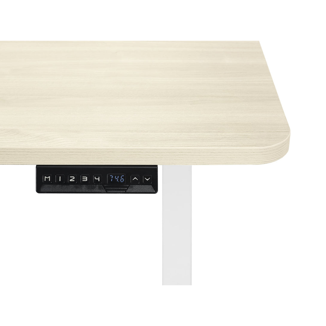 Bennie 120cm Dual Motor Electric Standing Desk - Beige