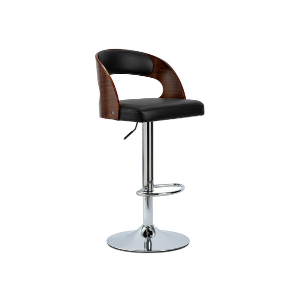 Holt Swivel Bar Stool - Black