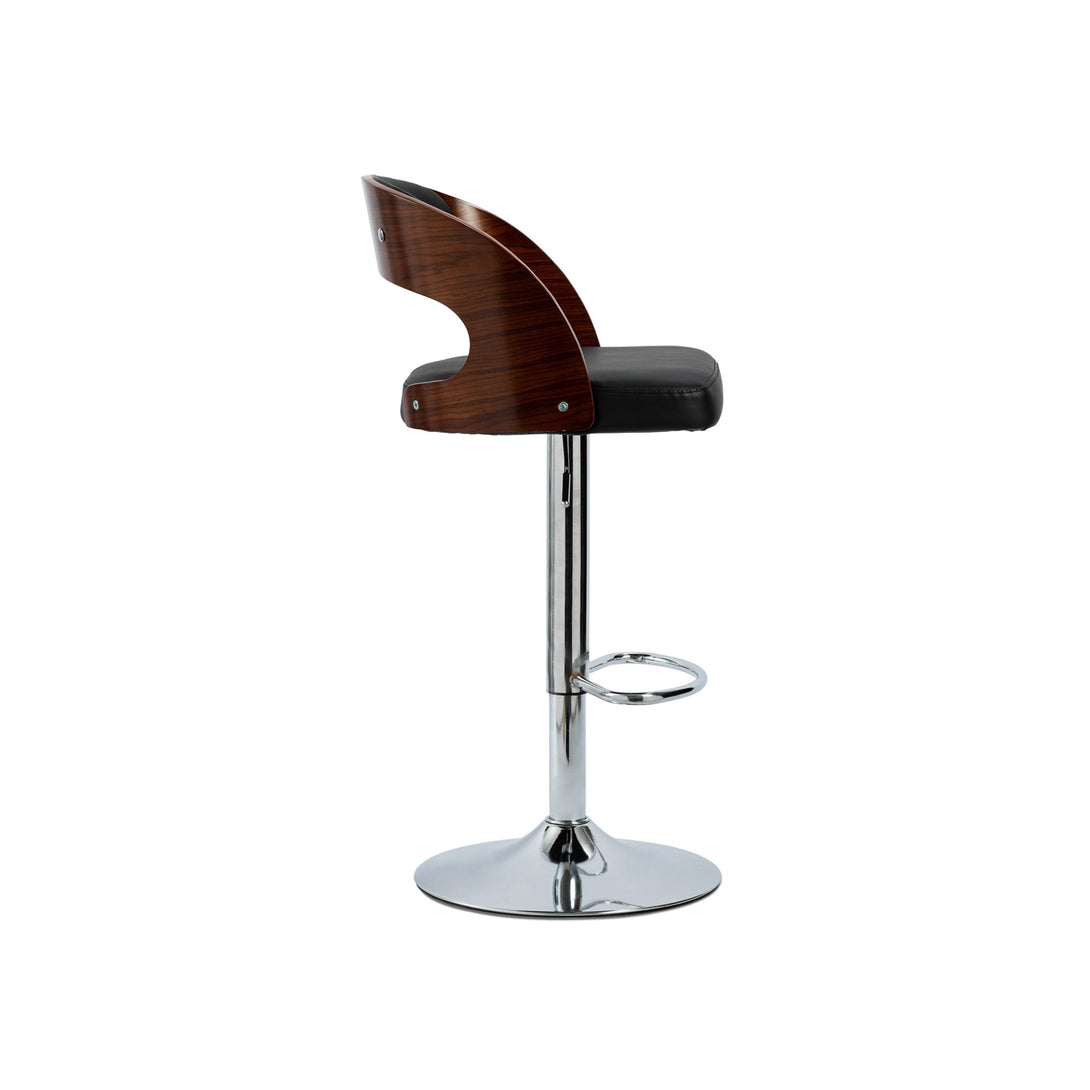 Holt Swivel Bar Stool - Black