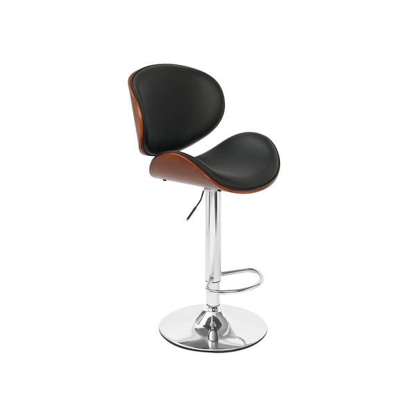 Foti Swivel Bar Stool - Black