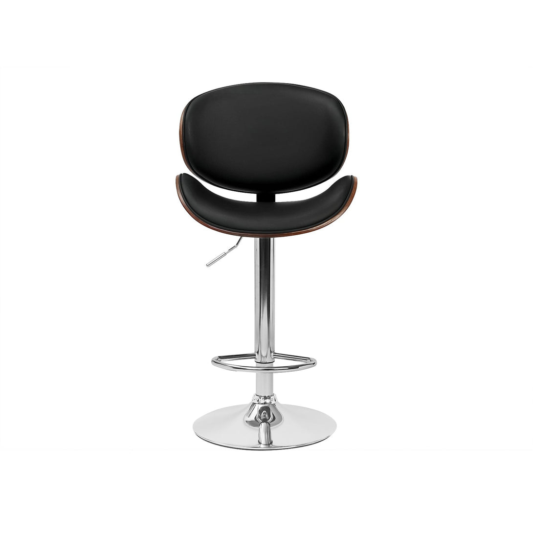 Foti Swivel Bar Stool - Black