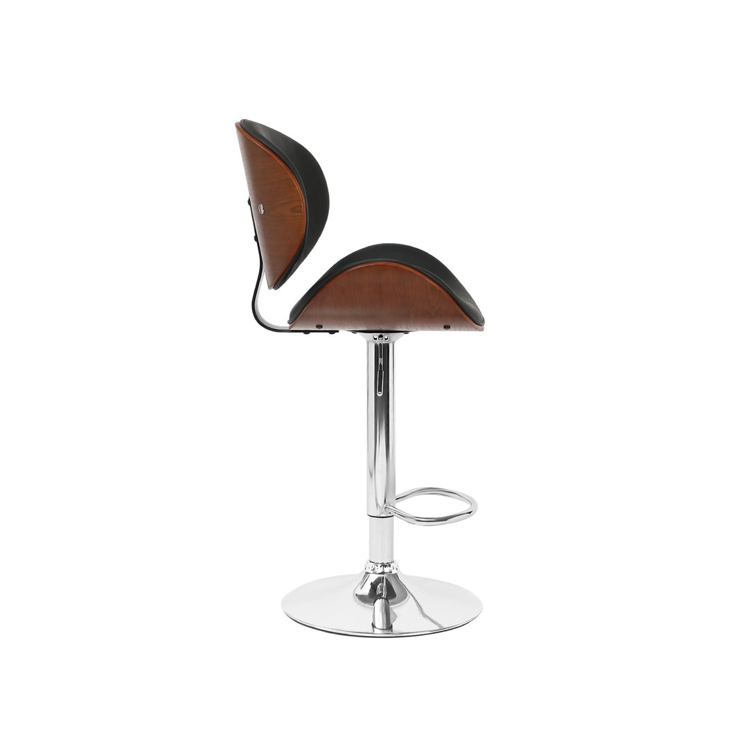 Foti Swivel Bar Stool - Black