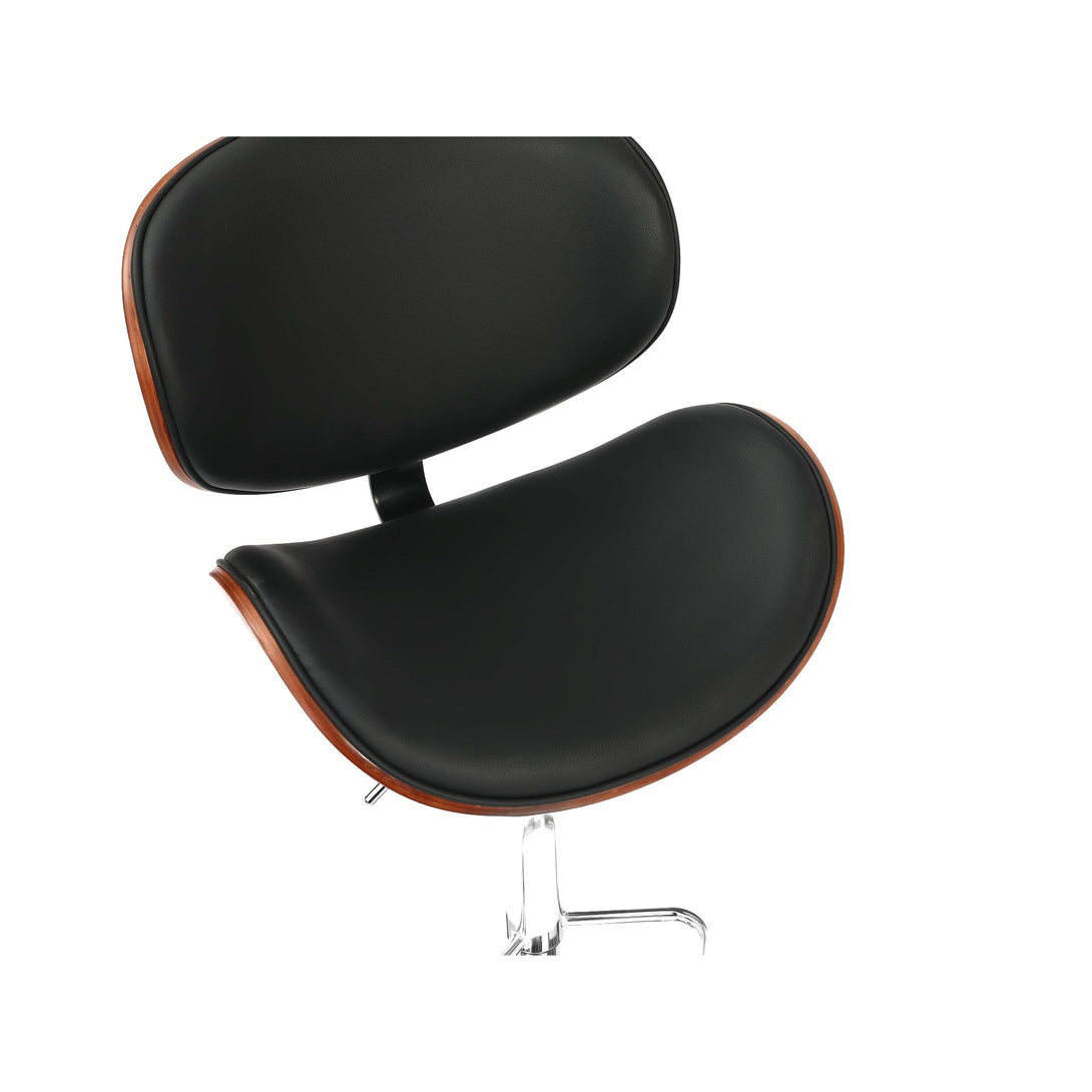 Foti Swivel Bar Stool - Black
