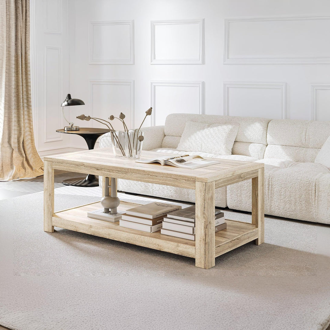 Borneo Wooden Coffee Table - Oak