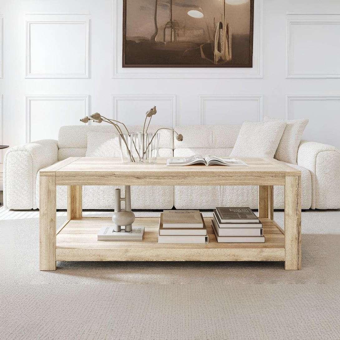 Borneo Wooden Coffee Table - Oak