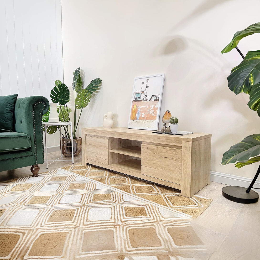 Borneo 1.4m Entertainment Unit - Oak