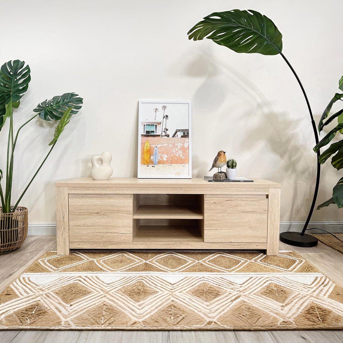 Borneo 1.4m Entertainment Unit - Oak